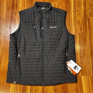 RARE NWT 100% Authentic BlackRock Buyside Vest / Gilet Black Goldman Sachs L